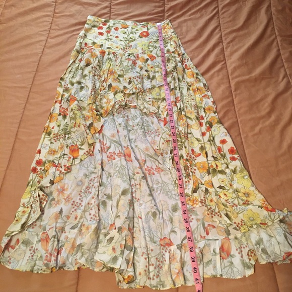 Spell Sayulita Frill Split Skirt - Picture 2 of 9